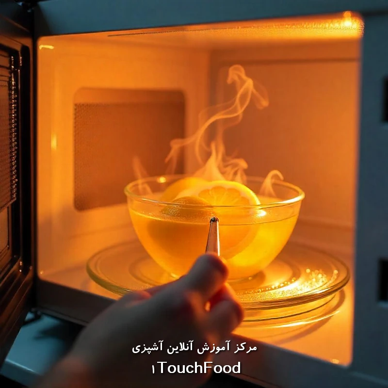 تمیز کردن مایکروویو خانگی، کلید حفظ سلامت و عمر دستگاه 5 روشهای مؤثر برای تمیز کردن داخل مایکروویو