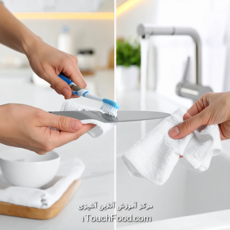 تمیز کردن چاقوی زنگ زده: آموزش درخشش و دوام چاقوهای آشپزخانه 7 نگهداری چاقوی آشپزخانه: رمز جلوگیری از زنگ زدگی و کاهش عمر چاقو