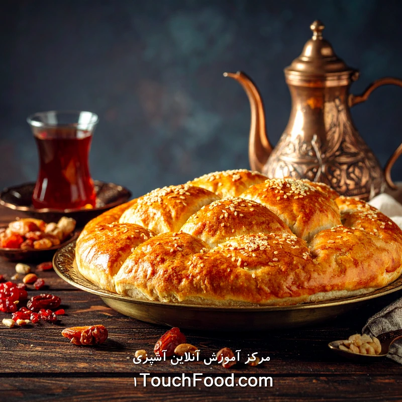 طرز تهیه نان فطیر اراک خوشمزه و اصیل | آموزش گامبهگام 2 نان فطیر اراک مرحله به مرحله