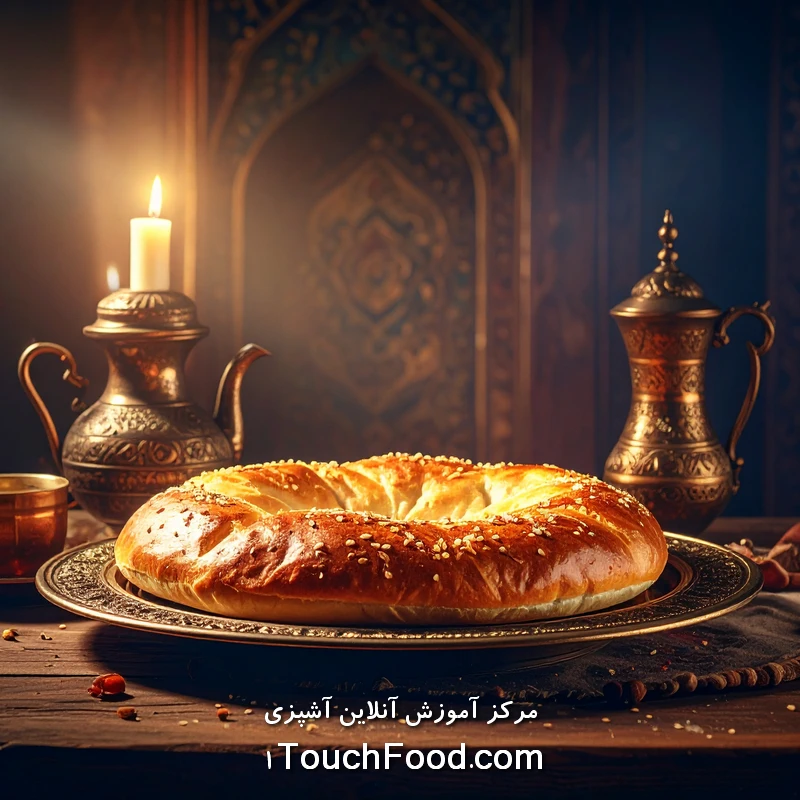 طرز تهیه نان فطیر اراک خوشمزه و اصیل | آموزش گامبهگام 3 فوتوفن پخت