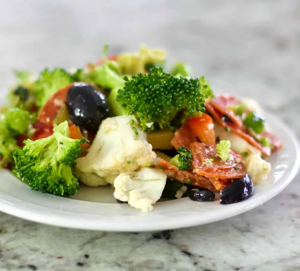 Broccoli Salad Tutorial from Italian Vegetable Salads
