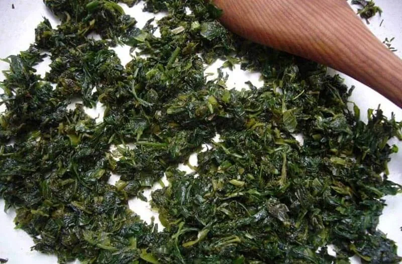 How to fry special green vegetables