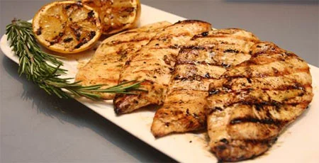 دستور پخت مرغ و سبزیجات گریل شده 1 مرغ گریل شده