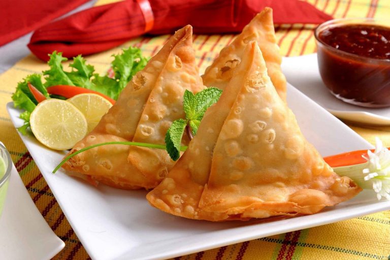 طرز تهیه فینگر فود سمبوسه گوشت عالی برای 5 نفر