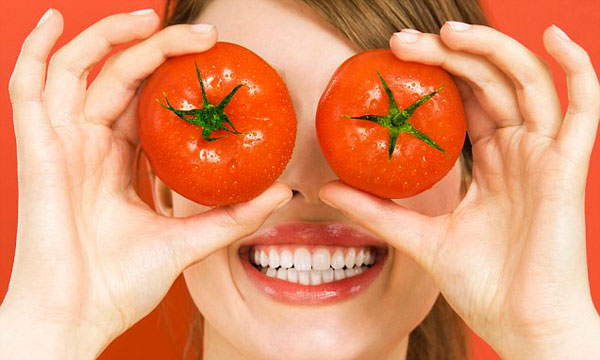 سلامت دندان ها با مصرف گوجه فرنگی