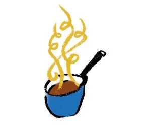 Flamme adaptée