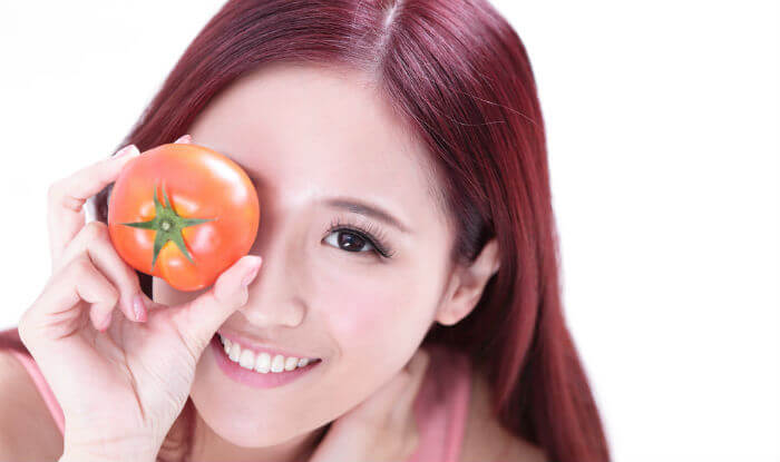 سلامت مو با مصرف گوجه فرنگی