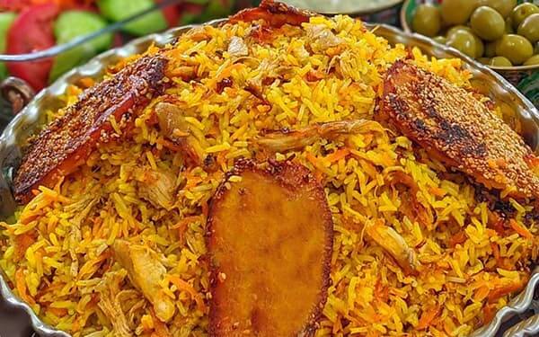 دستور پخت غذای ایرانی هویج پلو