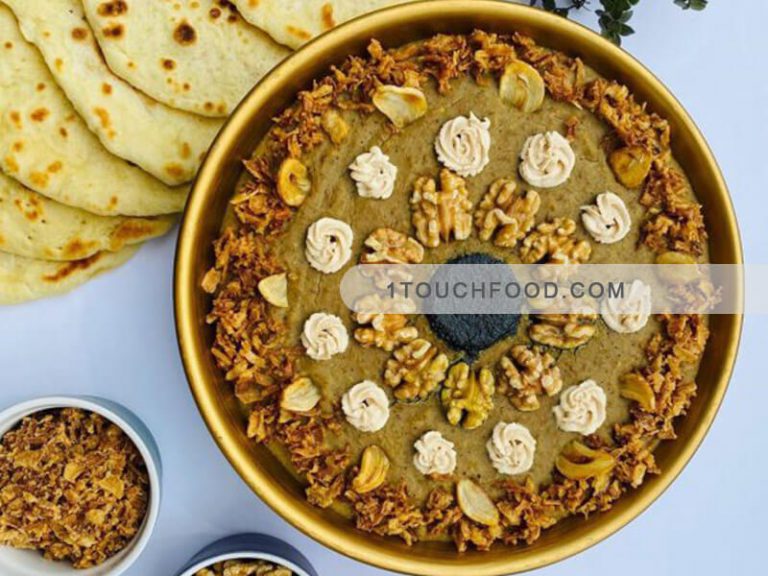 طرز تهیه حلیم بادمجان اصفهانی مجلسی برای 6 نفر