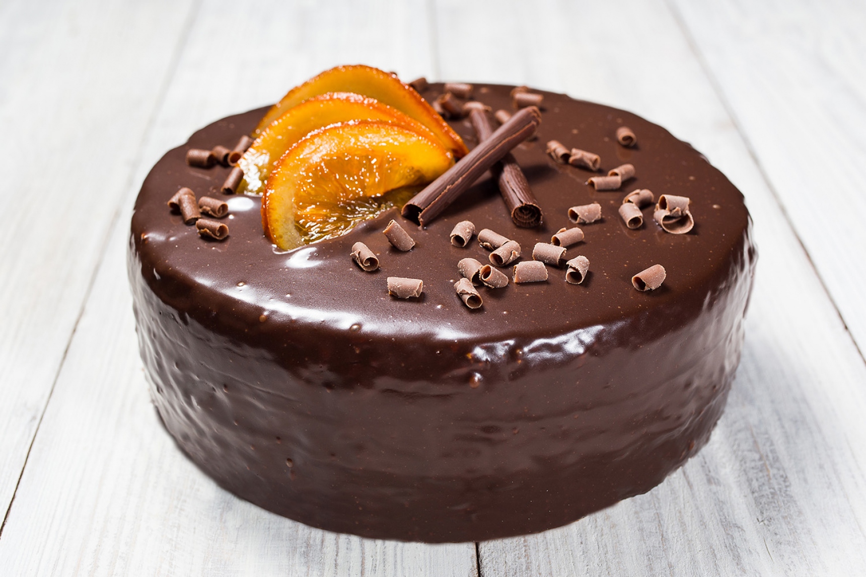 طرز پخت کیک پرتقال و شکلات
