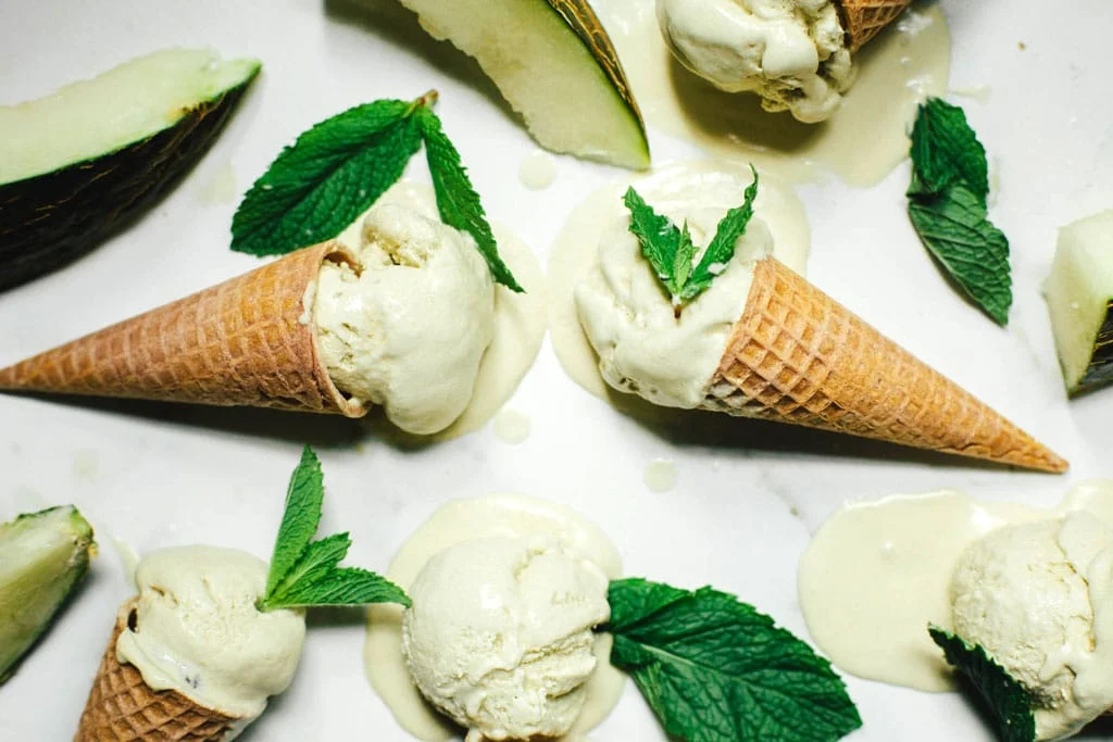 Cómo preparar un delicioso helado casero de melón para 4 personas