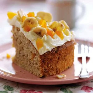 How to make a simple banana cake for 5 people