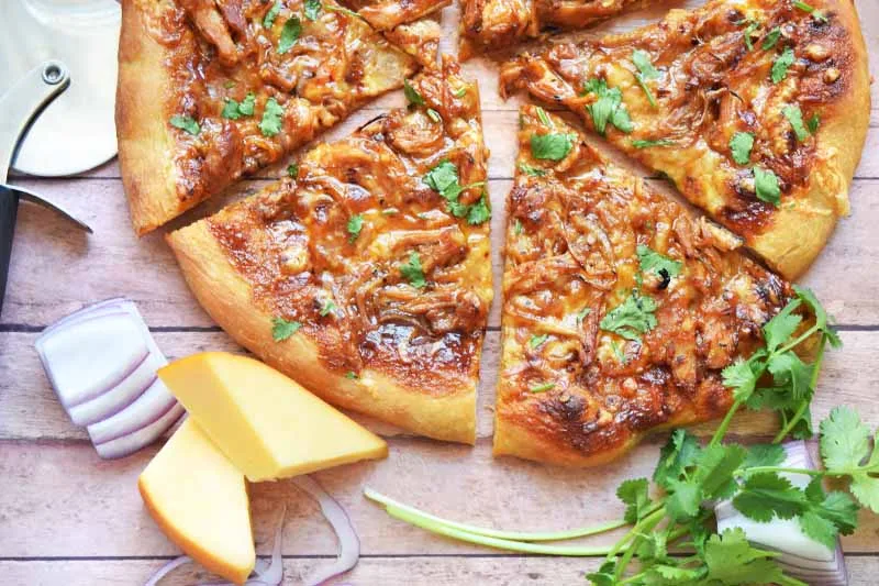 How to make chicken and mushroom pizza