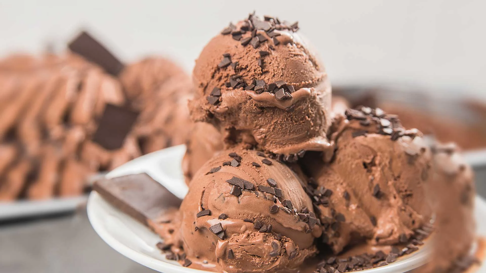 glace au chocolat