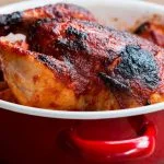 Cómo preparar pollo relleno Mazandarani para 4 personas
