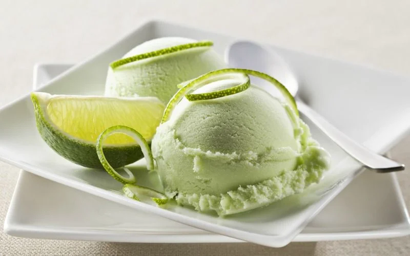 glace au citron