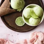 Glace au citron maison
