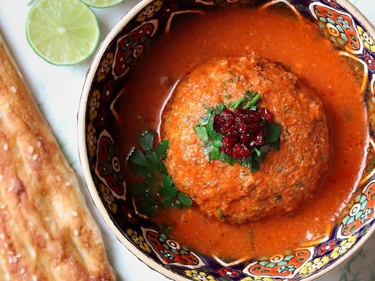 Types of local Azerbaijani foods (17 foods of East Azerbaijan Province) 2 How to make original Tabrizi meatballs for 6 people