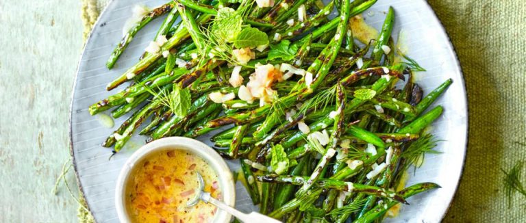 طرز تهیه سالاد لوبیا سبز خوشمزه