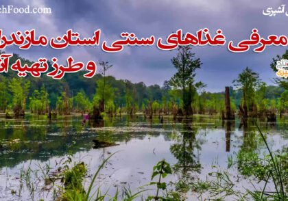 انواع غذاهای محلی مازندران