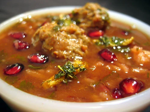 Types of local Azerbaijani foods (17 foods of East Azerbaijan Province) 13 How to make special fruit soup for 9 people