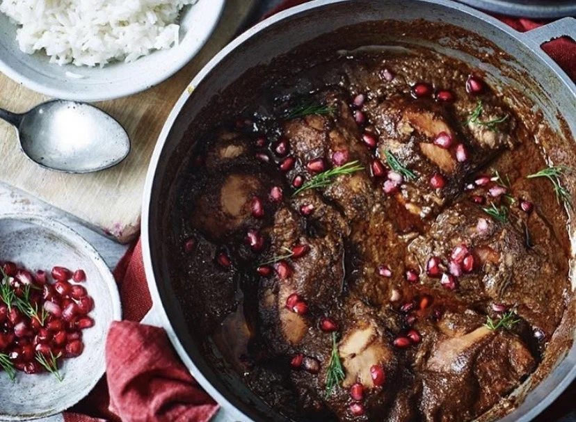 Cómo preparar un estofado especial de granada beige.