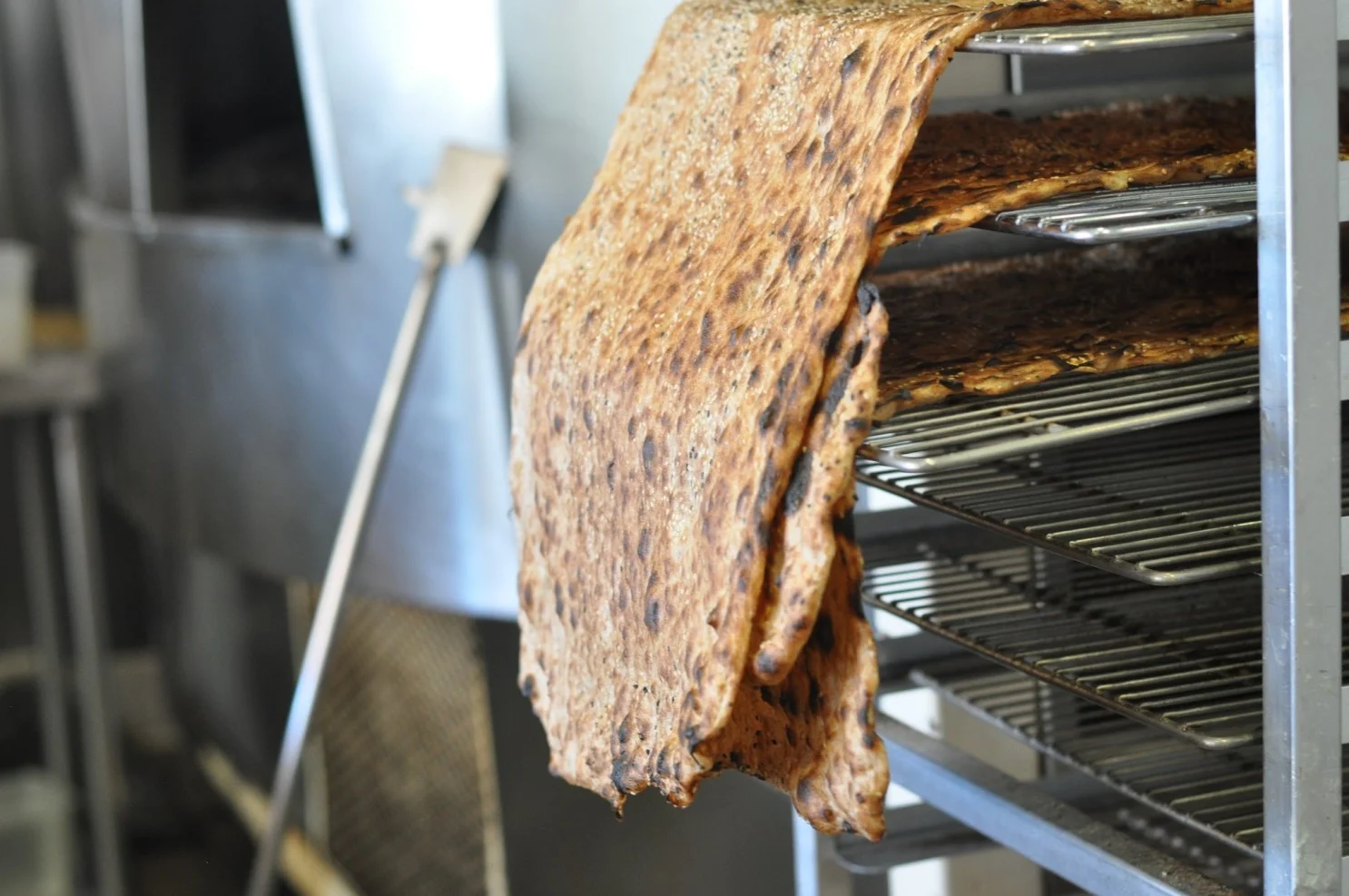 Come preparare il pane Sangak fatto in casa nel forno