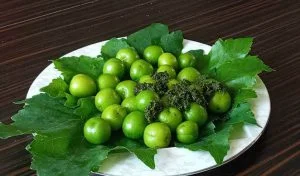 طرز تهیه دلال گوجه سبز خوشمزه عالی برای 6 نفر 5