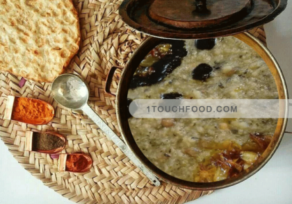 طرز تهیه آش برنج همدان