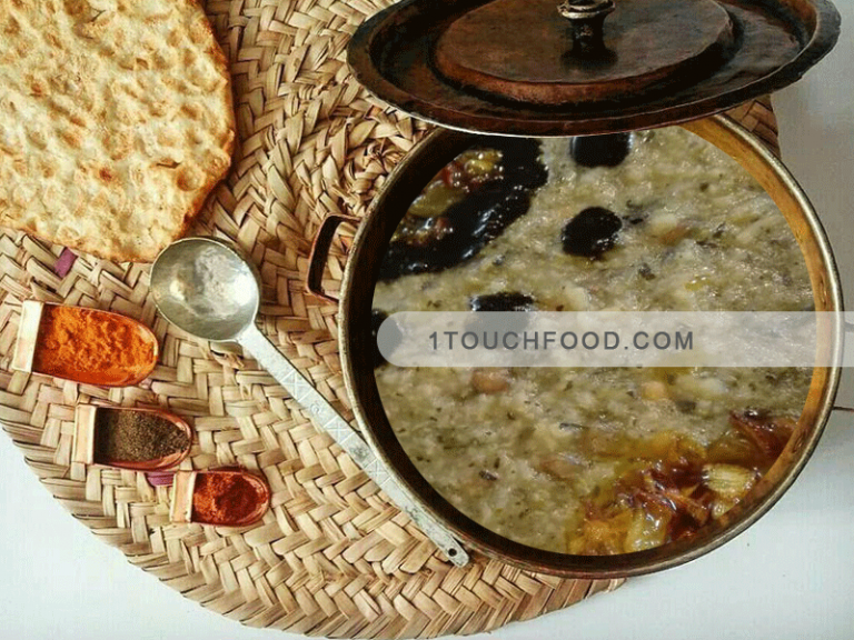 طرز تهیه آش برنج همدان