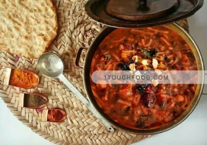 طرز تهیه آش خشکبار همدان