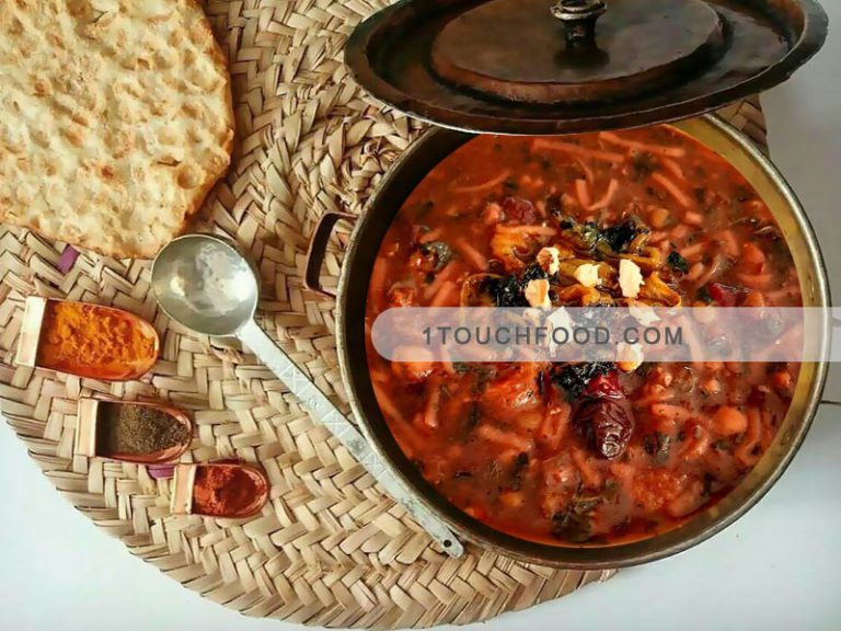 طرز تهیه آش خشکبار همدان