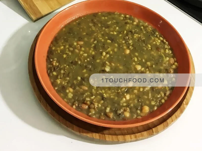 طرز تهیه آش گندم یزدی برای 6 نفر 5 طرز تهیه آش گندم یزدی