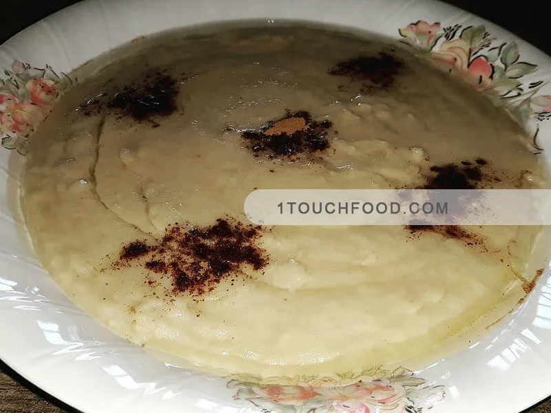 Comment préparer un haleem au lait simple