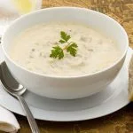 طرز تهیه سوپ آرد برنج با مرغ مخصوص برای 8 نفر 12 طرز تهیه سوپ آرد برنج با مرغ