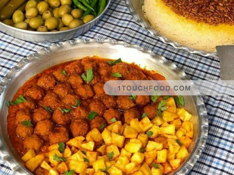 طرز تهیه قیمه ریزه نخودچی اصفهانی برای 4 نفر