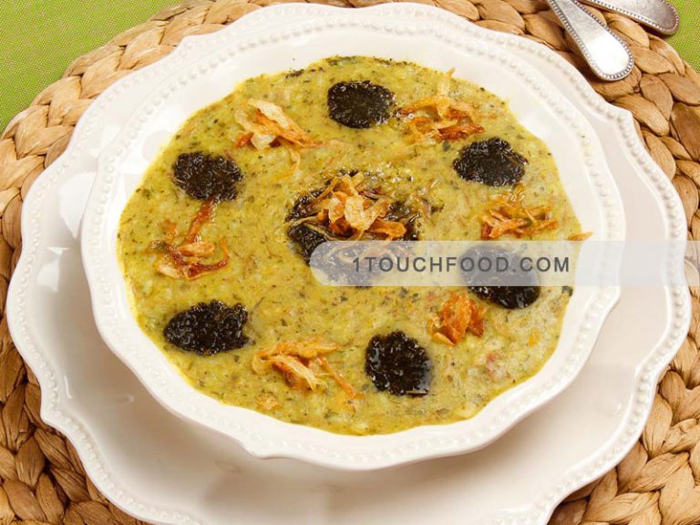 طرز تهیه حلیم ماش و قمری اصفهانی برای 4 نفر