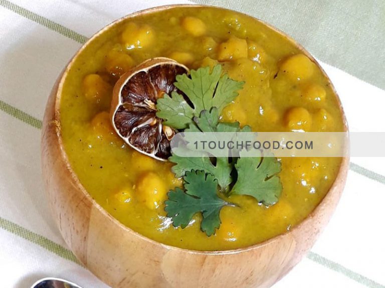 طرز تهیه نخود آب بدون گوشت اصفهان برای 4 نفر