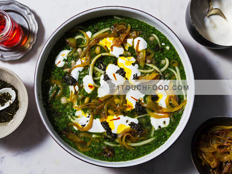 طرز تهیه آش لخشک مجلسی