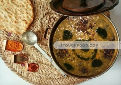 طرز تهیه آش آلو قزوین