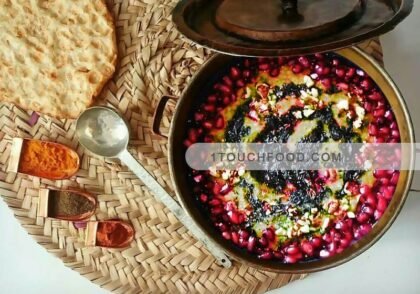 طرز تهیه آش اسپه شله برای 5 نفر