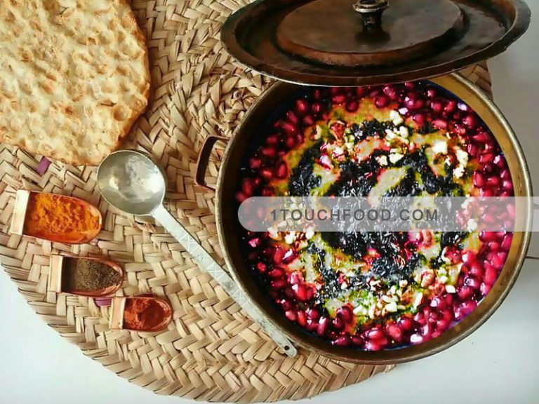 طرز تهیه آش اسپه شله برای 5 نفر