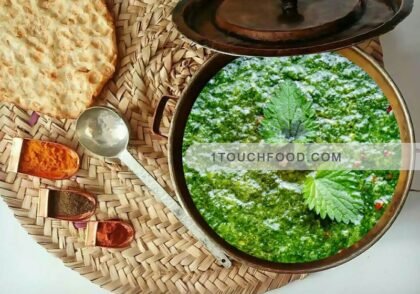 طرز تهیه آش گزنه کردستان اصل