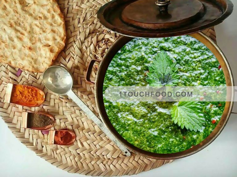 طرز تهیه آش گزنه کردستان اصل