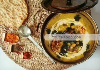 طرز تهیه آبگوشت بادمجان و کشک کرمانی