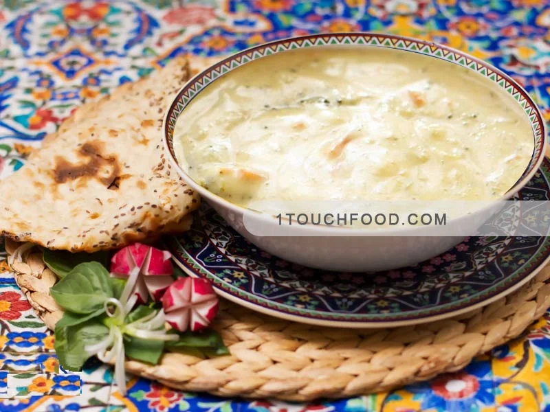 Cómo preparar sopa de leche Zanjani paso a paso