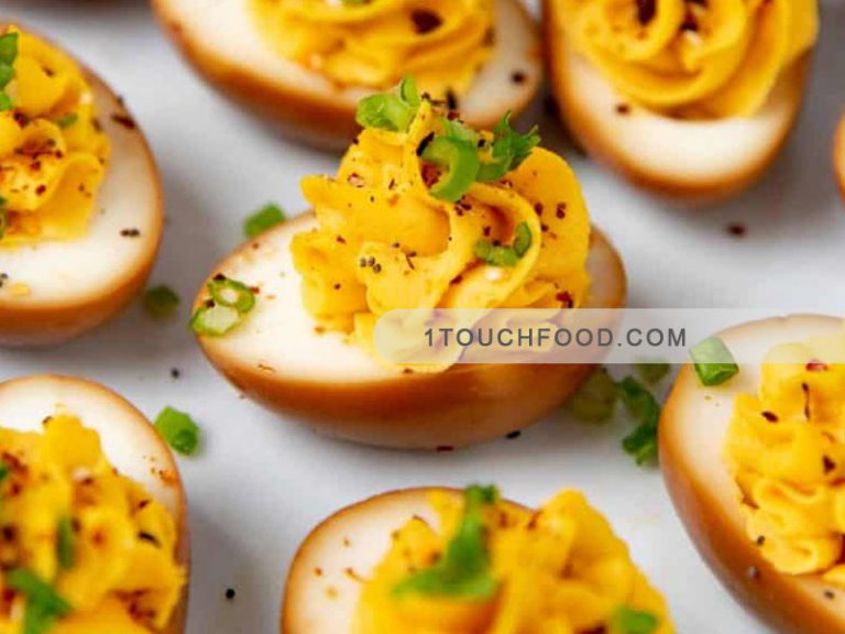 طرز تهیه فینگر فود تخم مرغ خردلی مجلسی