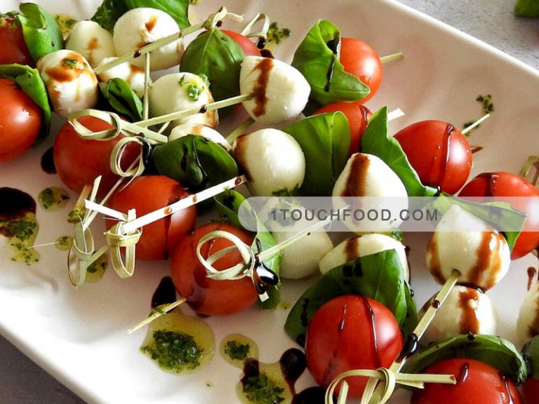 طرز تهیه فینگرفود موزارلا طعم دار شده