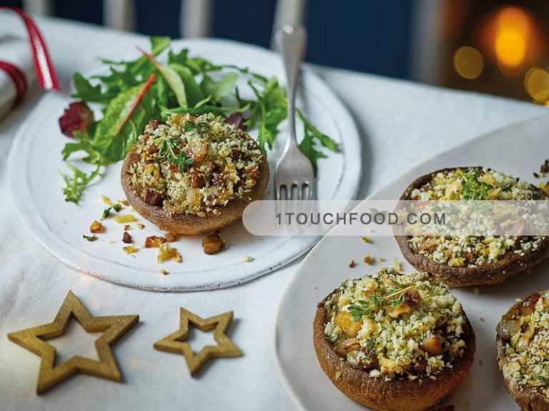طرز تهیه قارچ شکم پر