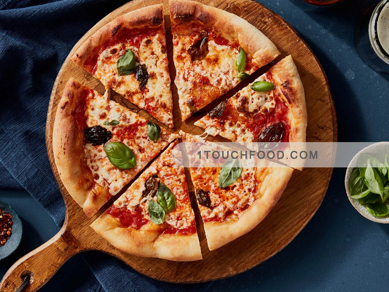 پیتزا مخلوط یکی ازپرطرفدارترین انواع غذا با مایکروفر